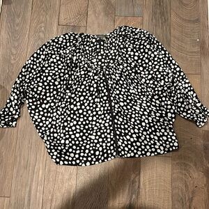 Gracia blouse with zippers